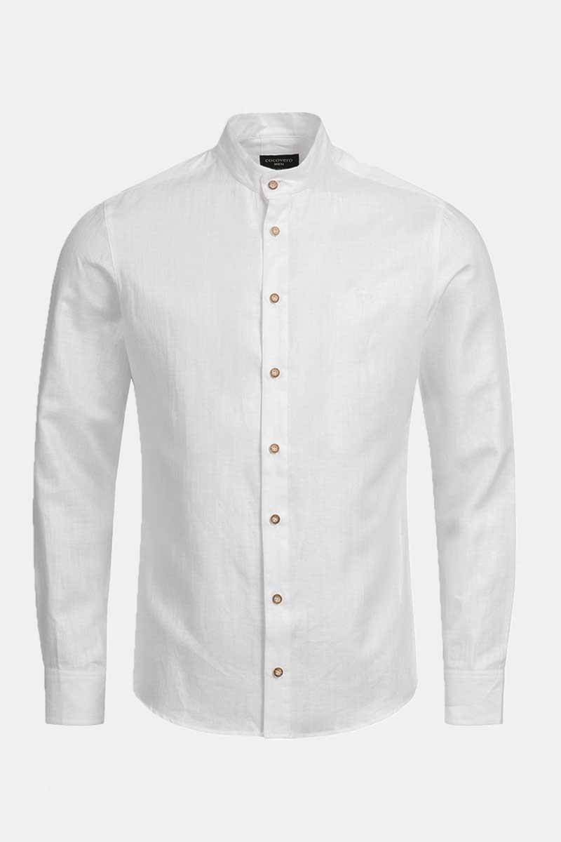 Trachtenhemd Finley Vintage White