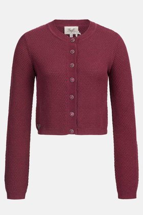 main image of product Strickjacke Minzi with alternative color Bordeaux Red