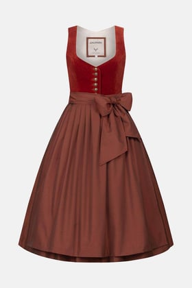 Dirndl Janni Velvet Lava