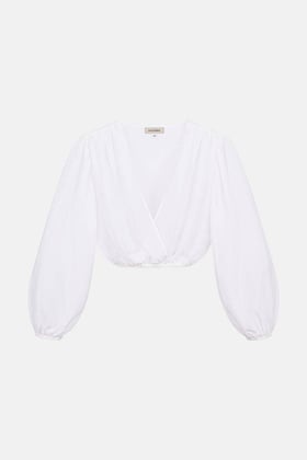 Bluse Ida Organza White