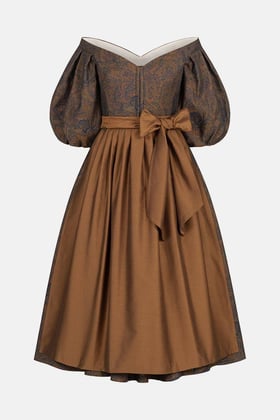 main image of product Dirndl Carmen with alternative color Brocade Copper