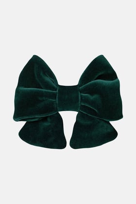 Haarschleife Mascha Velvet Pineneedle