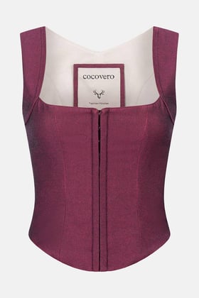 Mieder Hedda Plain Magenta