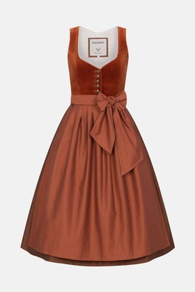 Dirndl Janni Velvet Lava