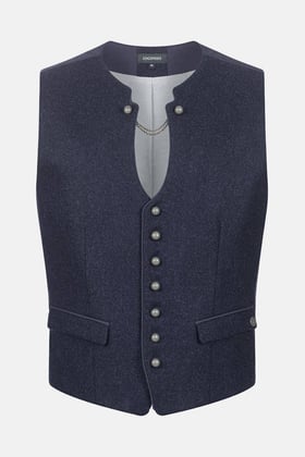 Waistcoat Oskar Loden Deep Blue