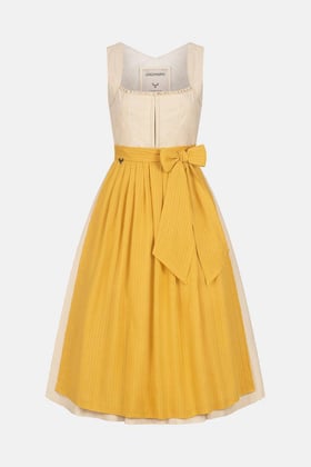 Dirndl Hermine Vichy Yellow