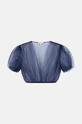 main image of product Bluse Valli with alternative color Blue Mesh