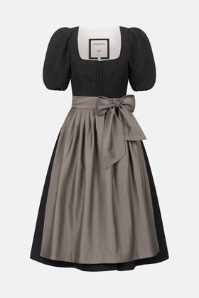 Dirndl Pauline Wavy Black
