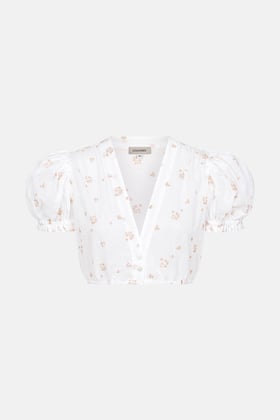 main image of product Baumwollbluse Viktoria with alternative color Rose