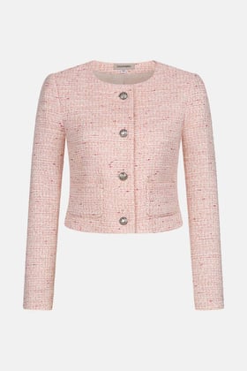 main image of product Jacke Celina with alternative color Tweed Fuchsia