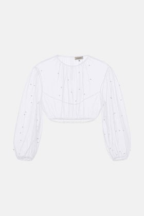 Bluse Ophie Bridal Pearl