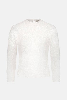 main image of product Spitzenbluse Emilia with alternative color White Lace