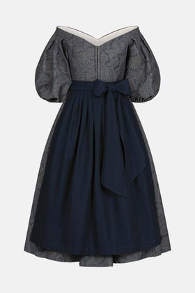 main image of product Dirndl Carmen with alternative color Brocade Indigo