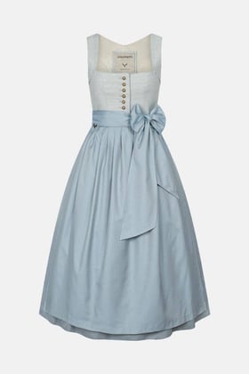 Dirndl Hedi Structured Blue