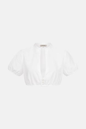 main image of product Baumwollbluse Lana with alternative color White