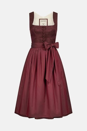 Dirndl Hedi Noble Burgundy