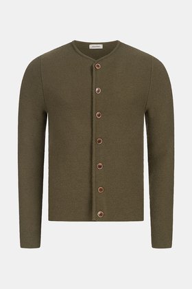 main image of product Strickjacke Miro with alternative color Olive Dream