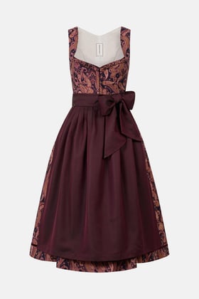 Dirndl Annelie Folklore Plum