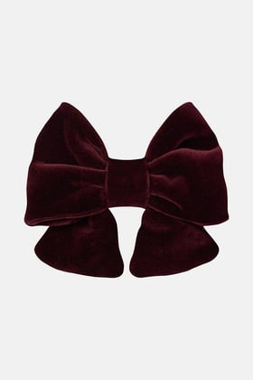 Haarschleife Mascha Velvet Blood