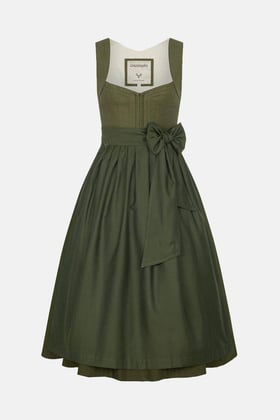 Dirndl Nellie Linen Olive