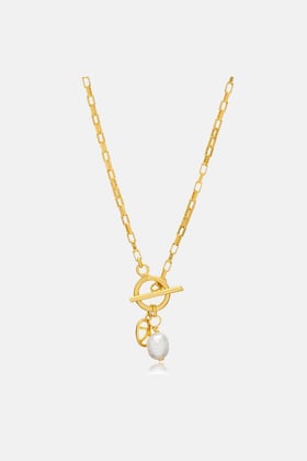 Heyam x CocoVero Drop Pretzel Necklace