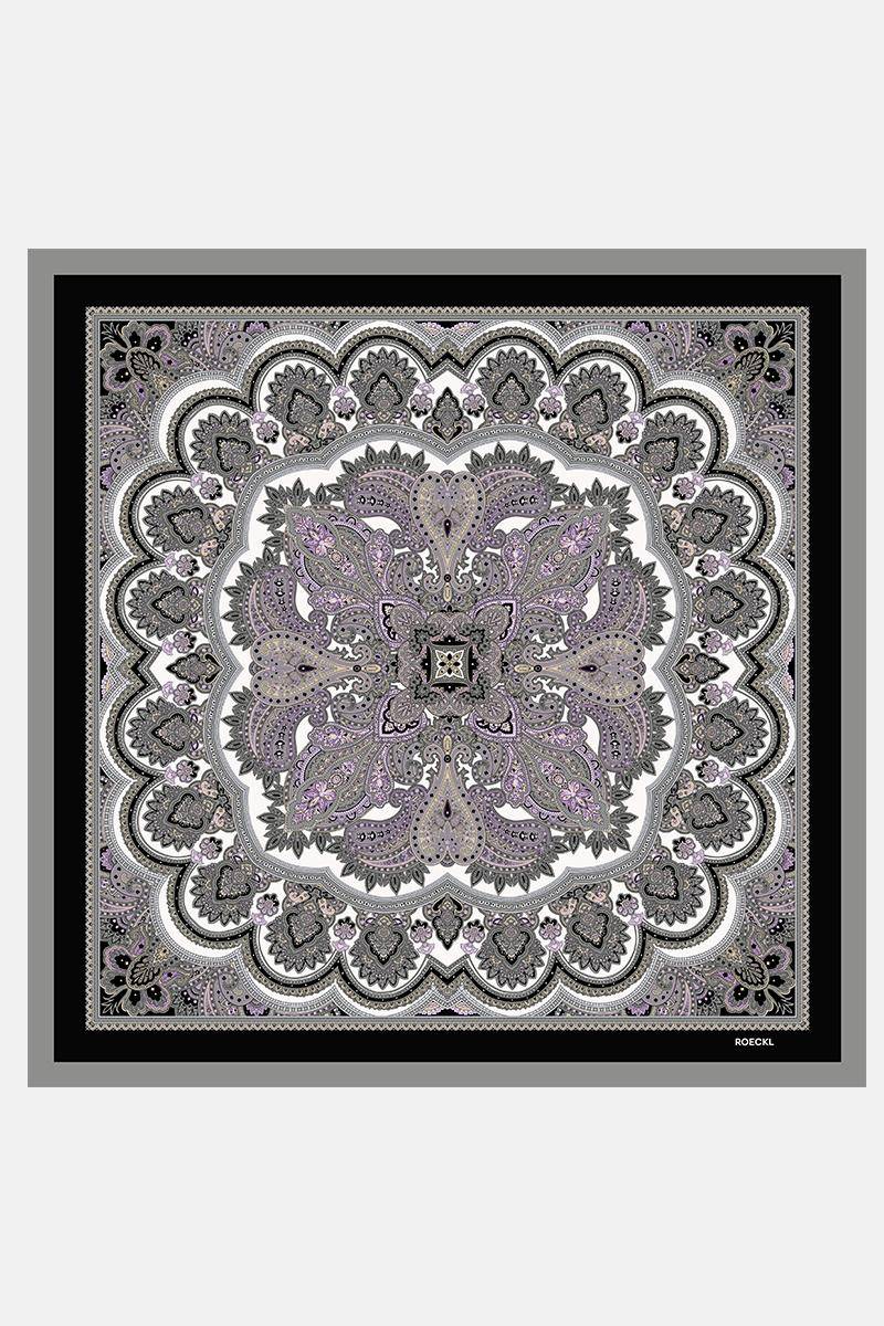 Seidentuch Roeckl Paisley Black