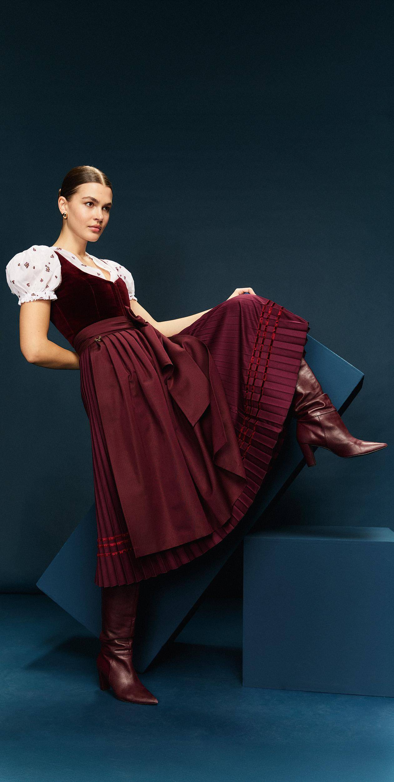 Baumwollbluse Viktoria