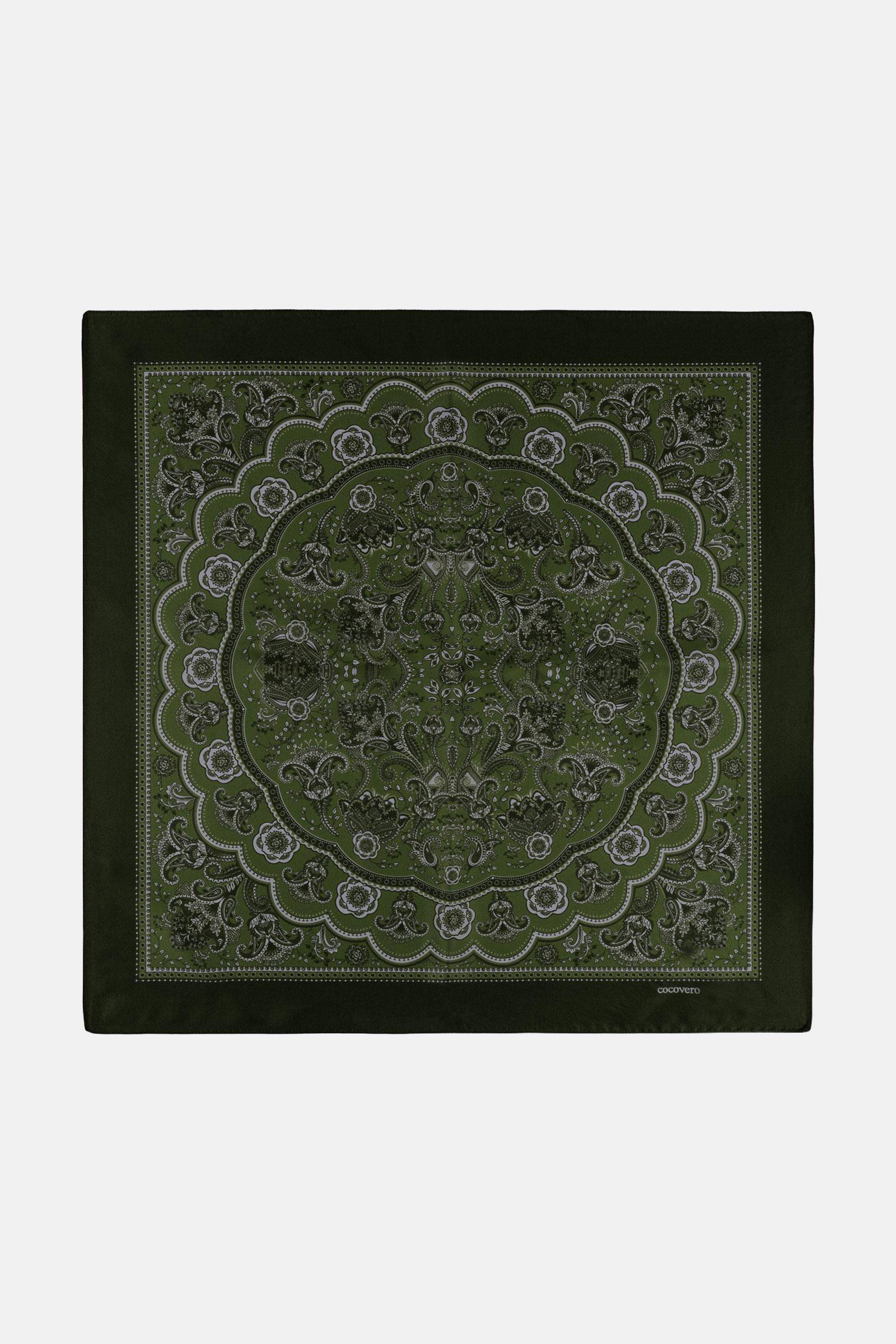 Seidentuch Olive
