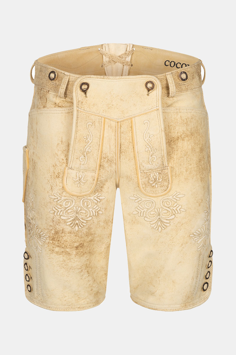 Lederhose Goldach Hornknöpfe