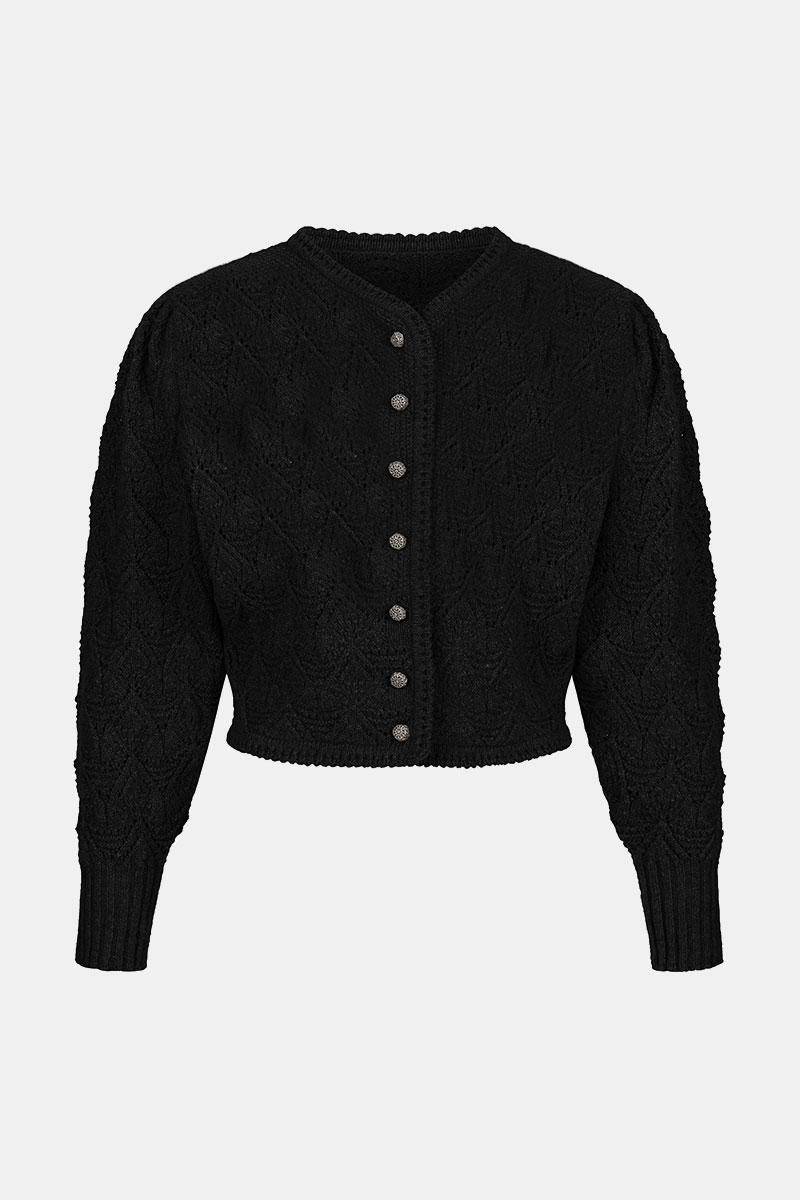 Strickjacke Merle Black