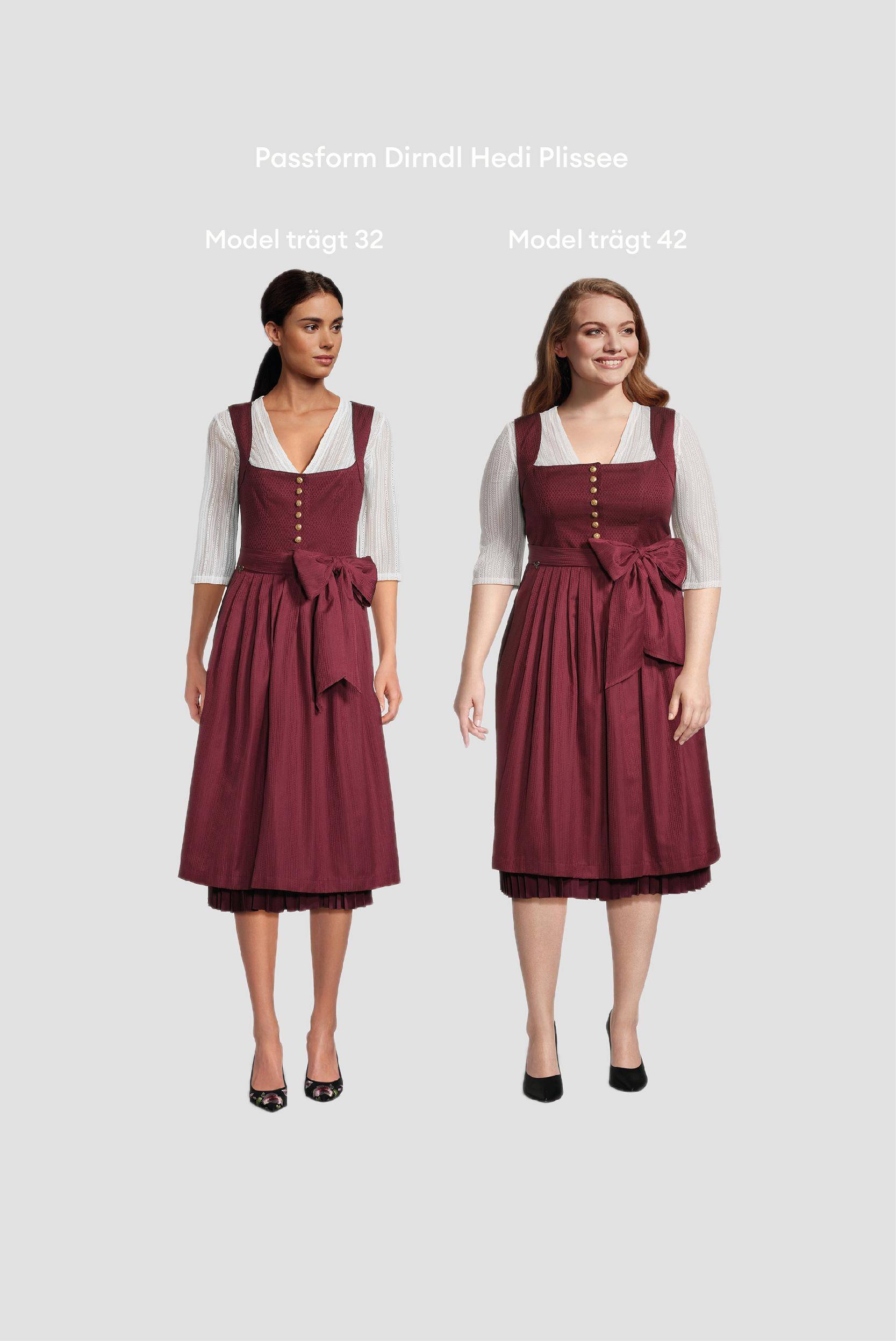 Dirndl Hedi Plissee
