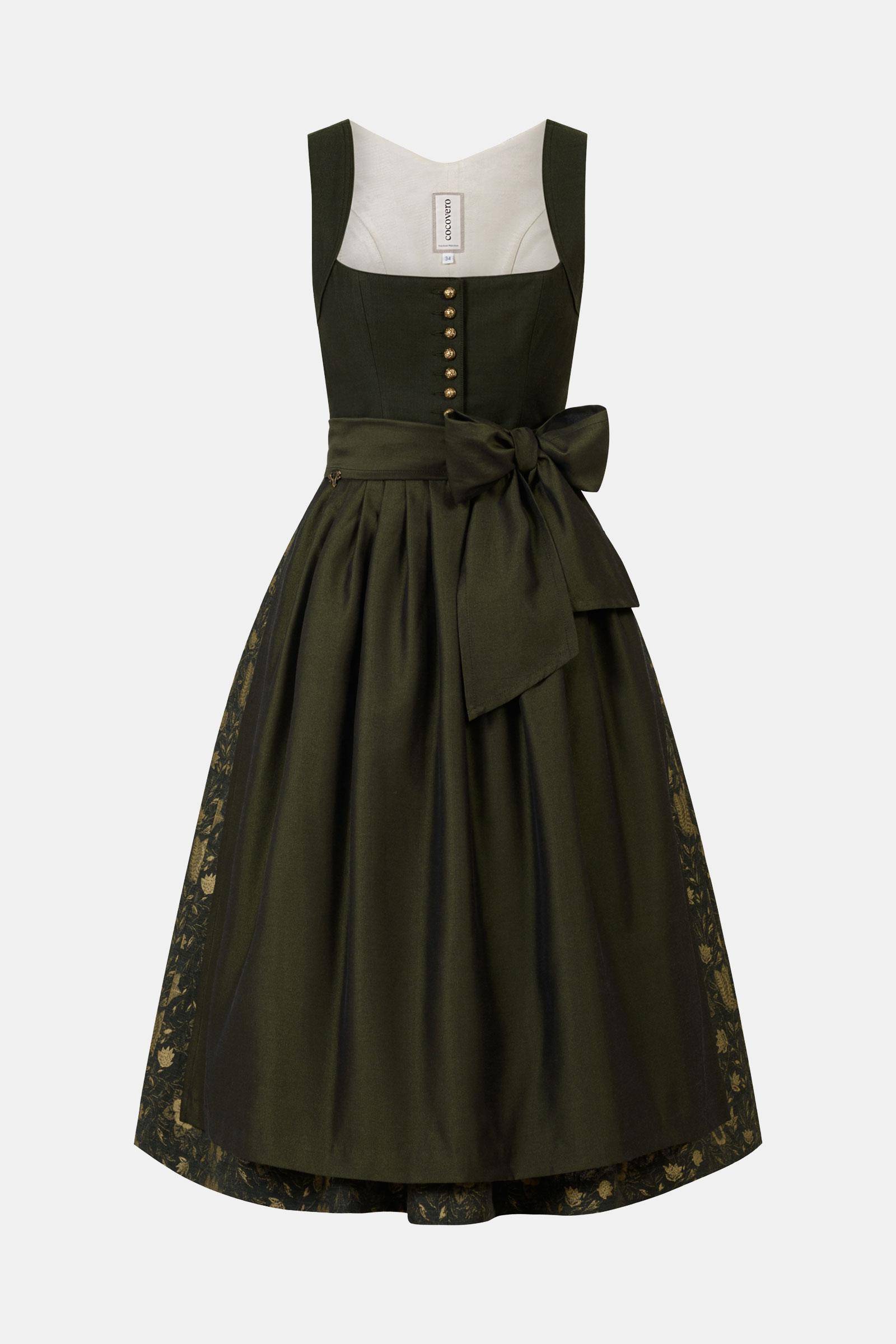 Dirndl Hedi Golden Green