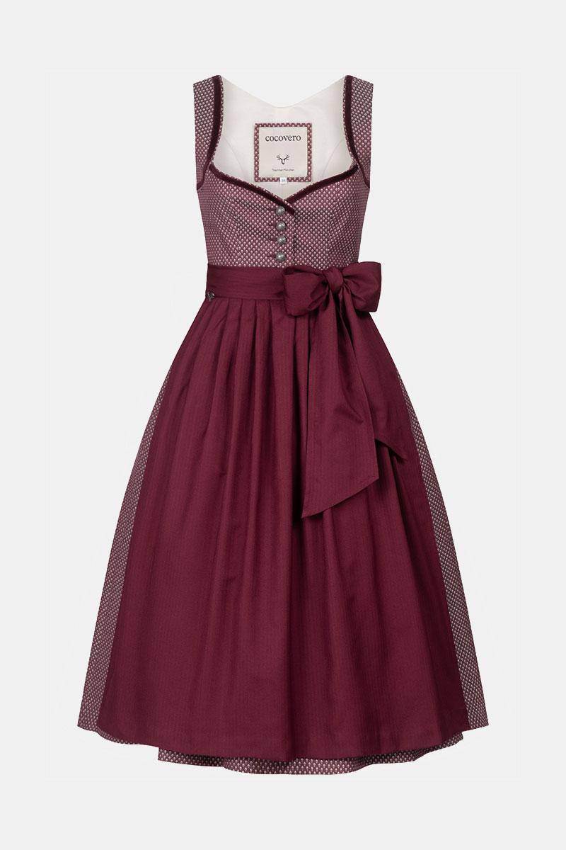 Dirndl Josephine Retro Red