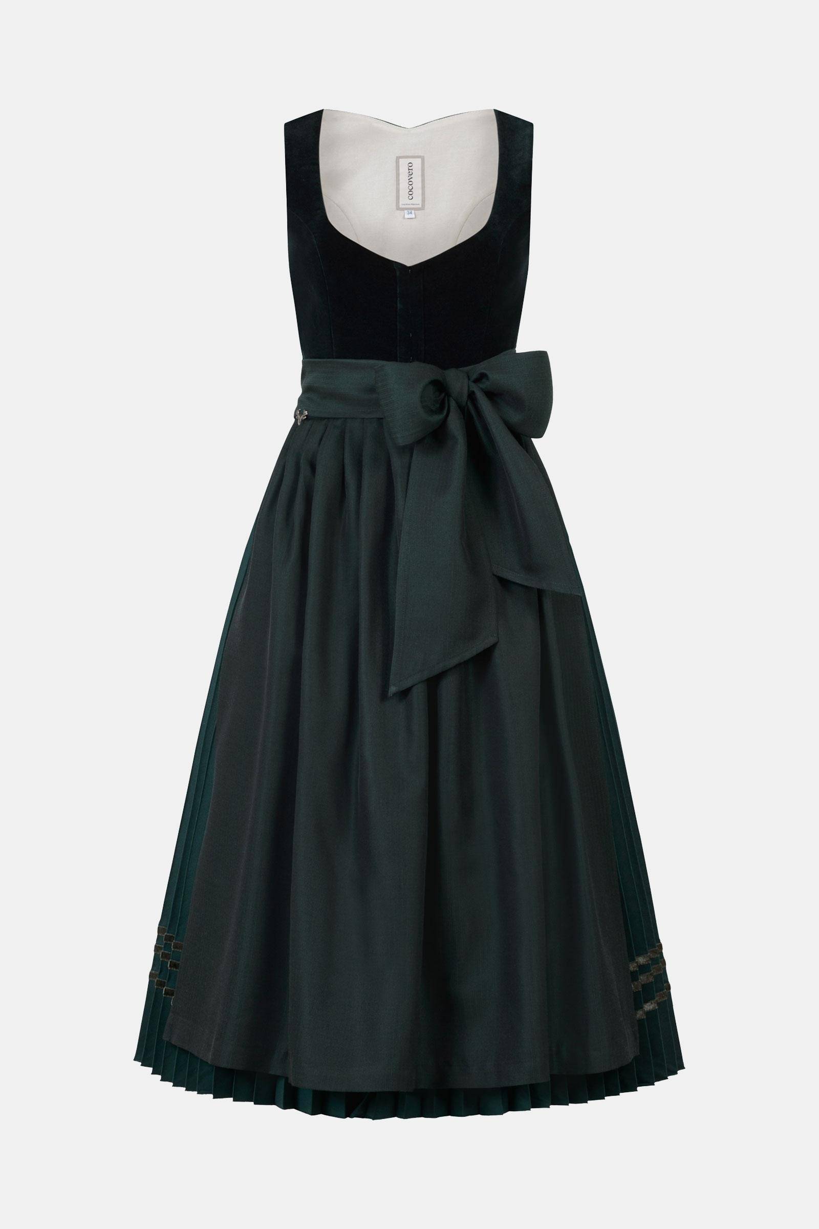 Dirndl Jette Plissee Velvet Forest