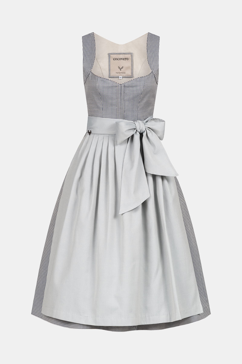 Dirndl Annelie Pepita Blue