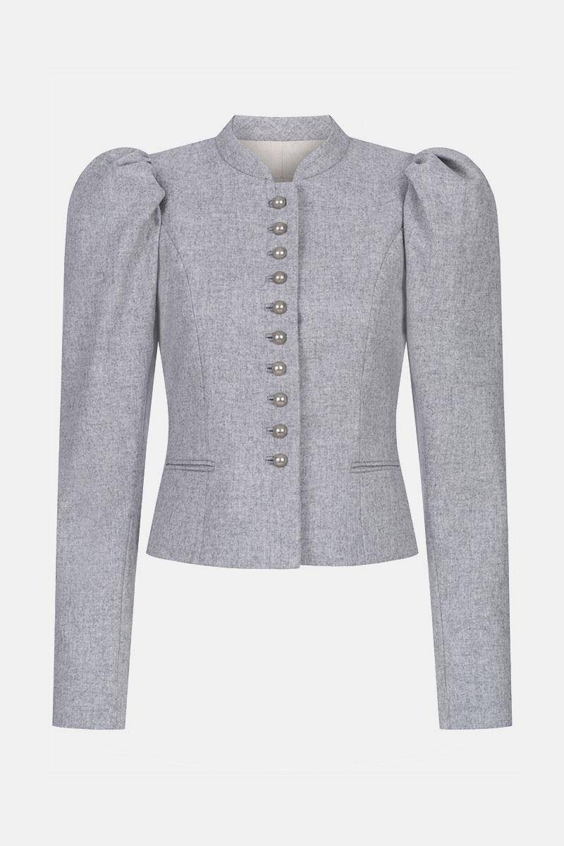 Jacket Alison Loden Light Grey