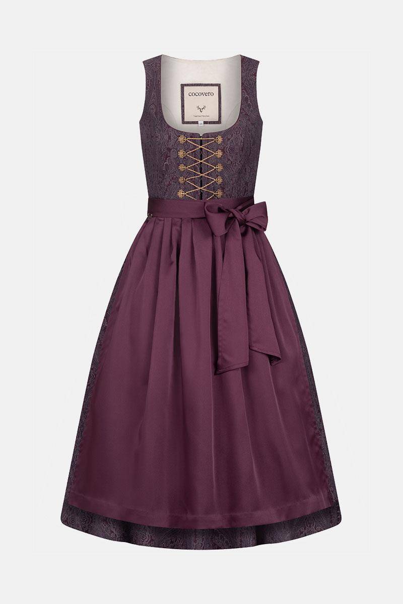 Dirndl Bambina Nele Verde - Costume Tradizionale Bavarese In 3 Pezzi, Cotone E Poliestere - Foto 10