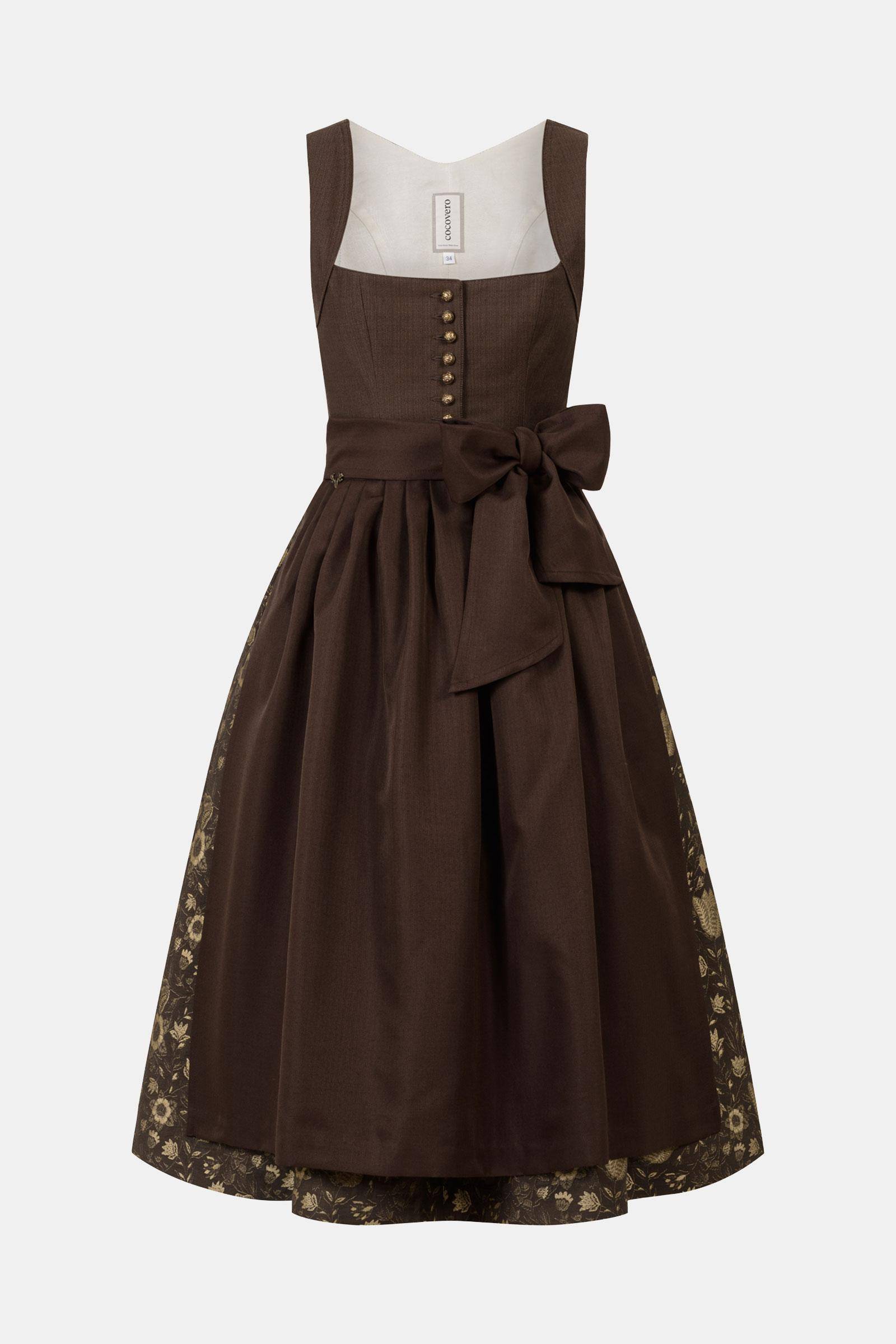 Dirndl Hedi Golden Brown