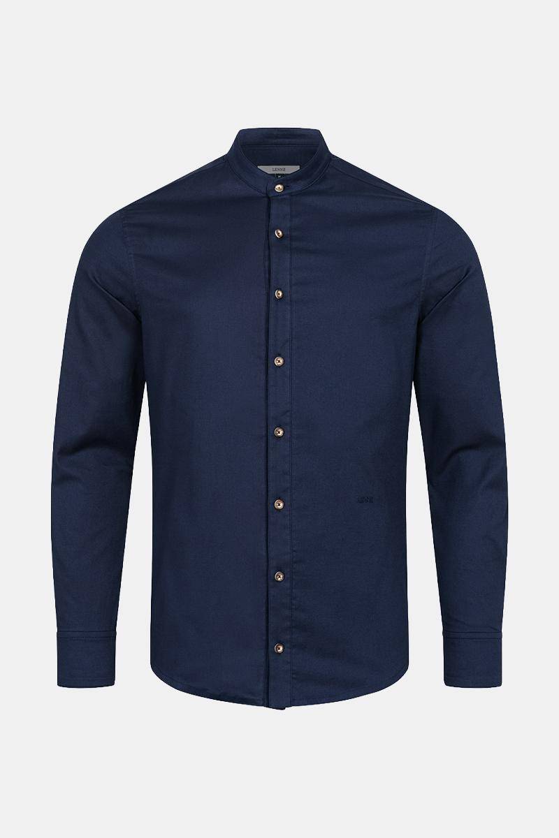 Lennz Trachtenhemd Raffael Navy