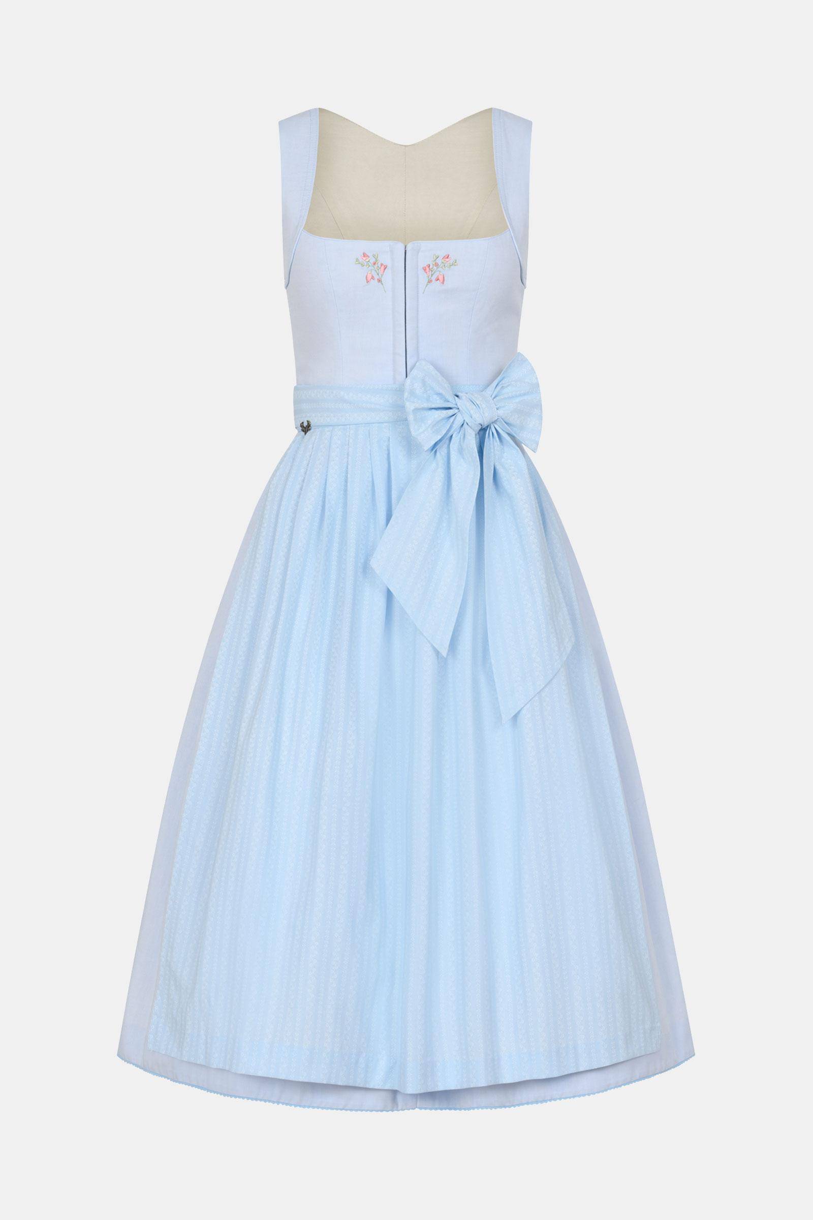 Dirndl Hermine Brodery Blue