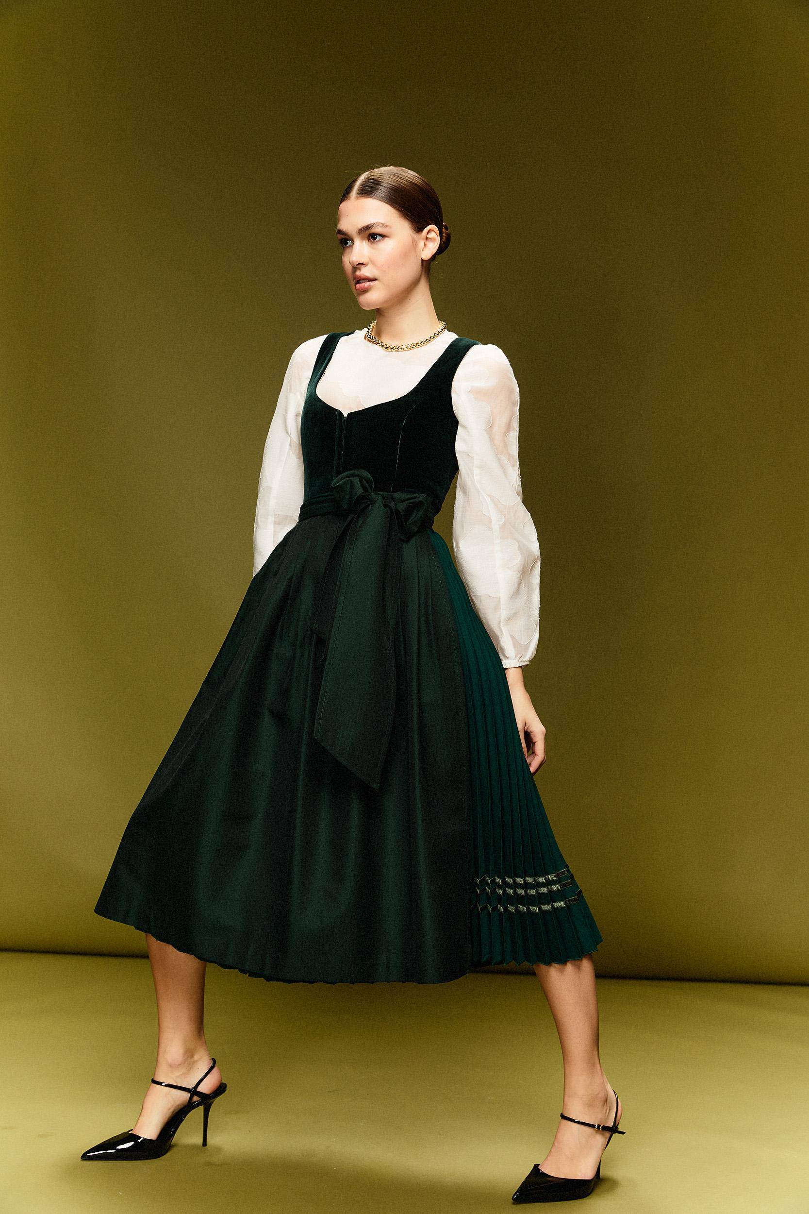 Dirndl Jette Plissee