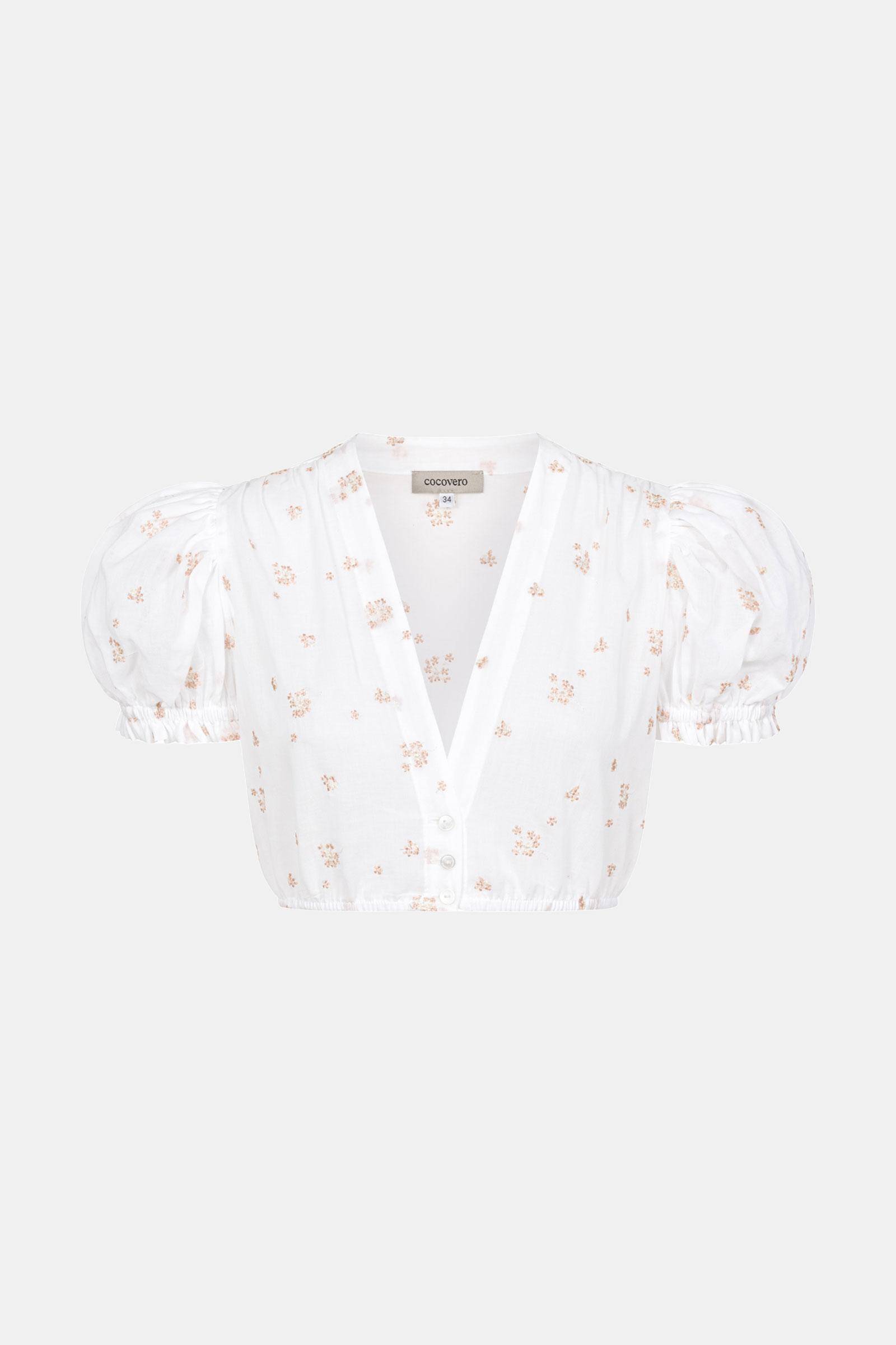 Baumwollbluse Viktoria Rose