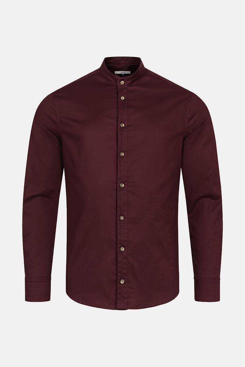 Lennz Trachtenhemd Raffael Bordeaux