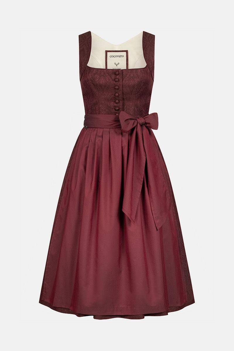 Dirndl Hedi Noble Burgundy