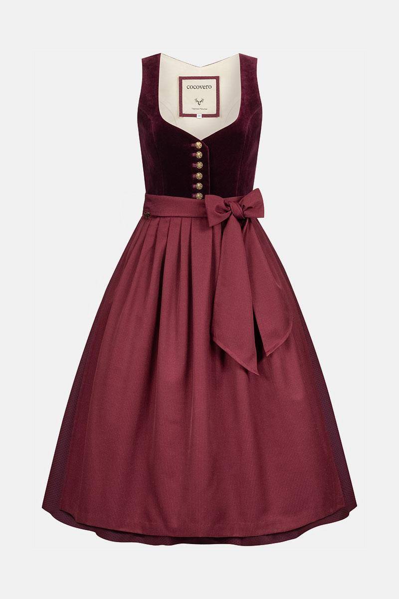 Dirndl Janni Velvet Plum