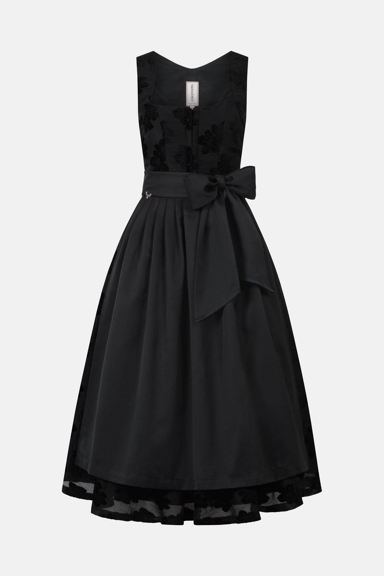 Dreiteiliges Set Hedda Flower Black