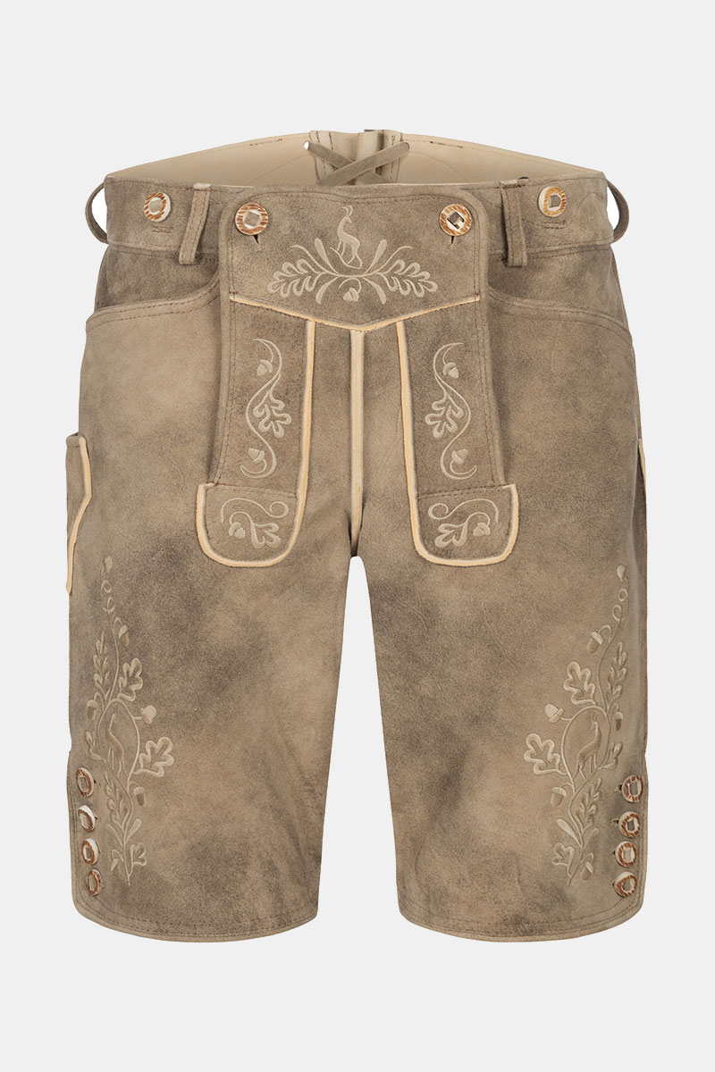 Lederhose Glockenbach Hornknöpfe