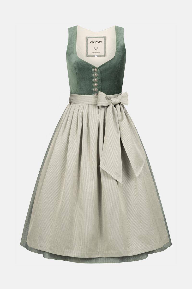 Dirndl Janni Velvet Mint