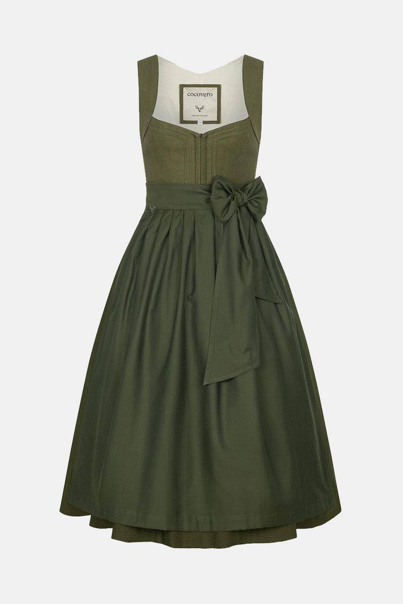Dirndl Nellie Linen Olive