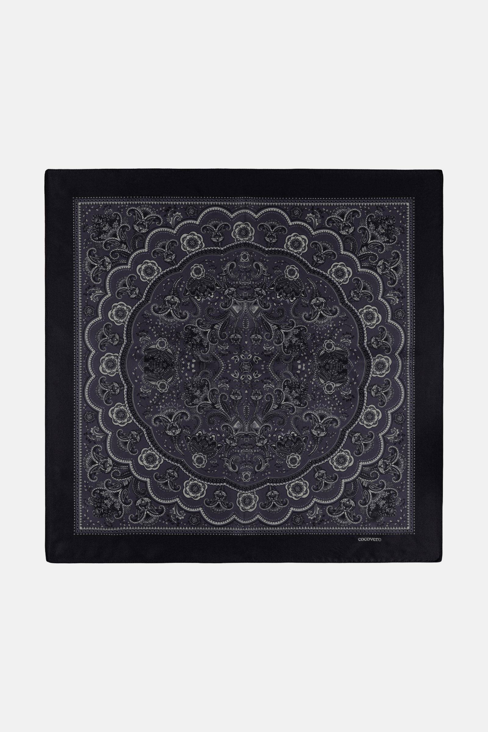 Seidentuch Navy